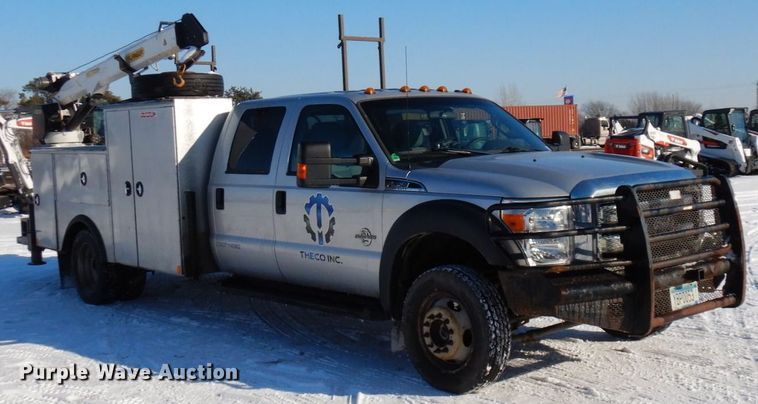 image for item AF9350 2015 Ford F550 Super Duty  Crew Cab utility / service truck