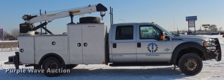 image for item AF9350 2015 Ford F550 Super Duty  Crew Cab utility / service truck
