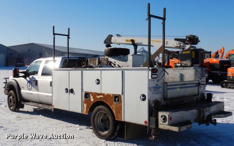 image for item AF9350 2015 Ford F550 Super Duty  Crew Cab utility / service truck