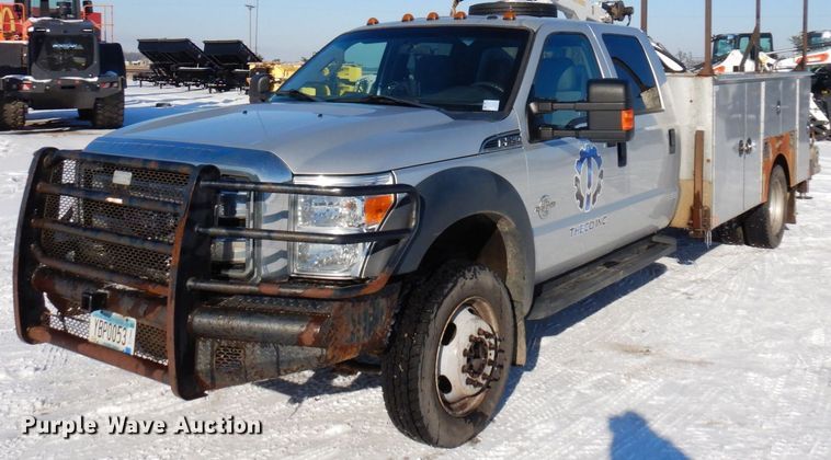 image for item AF9350 2015 Ford F550 Super Duty  Crew Cab utility / service truck