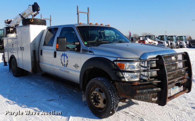 image for item AF9350 2015 Ford F550 Super Duty  Crew Cab utility / service truck