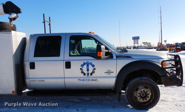 image for item AF9350 2015 Ford F550 Super Duty  Crew Cab utility / service truck