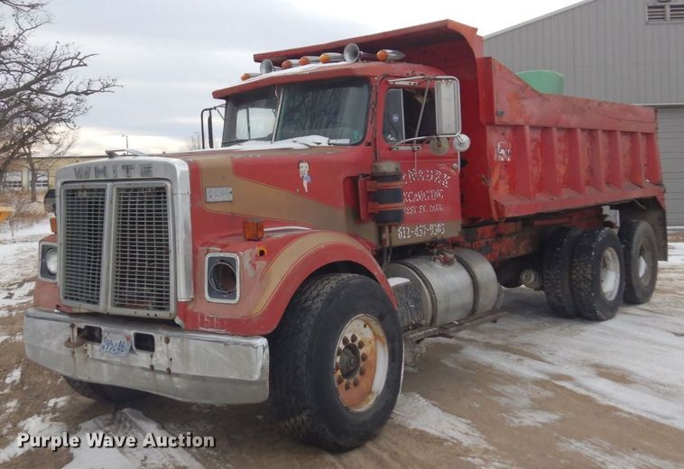 image for item AF9359 1976 White PT270  dump truck