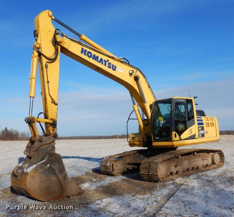 image for item AF9365 2014 Komatsu PC210LC-10  excavator