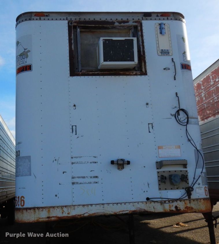 image for item AF9380 1984 Timpte TA136R  dry van trailer