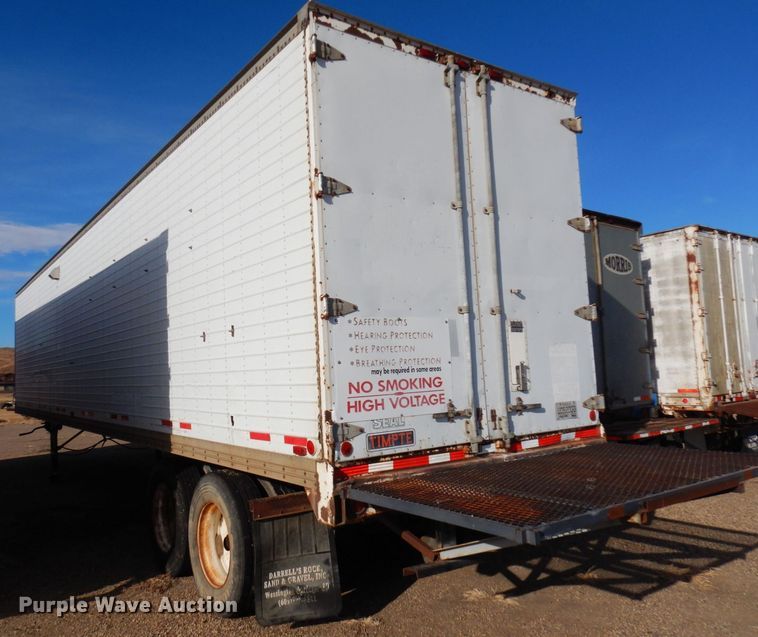 image for item AF9380 1984 Timpte TA136R  dry van trailer