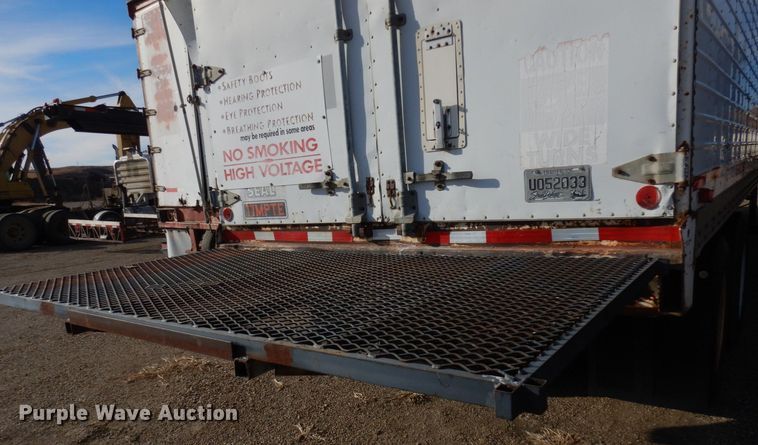 image for item AF9380 1984 Timpte TA136R  dry van trailer