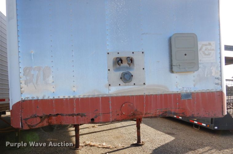 image for item AF9384 1977 Utility  dry van trailer