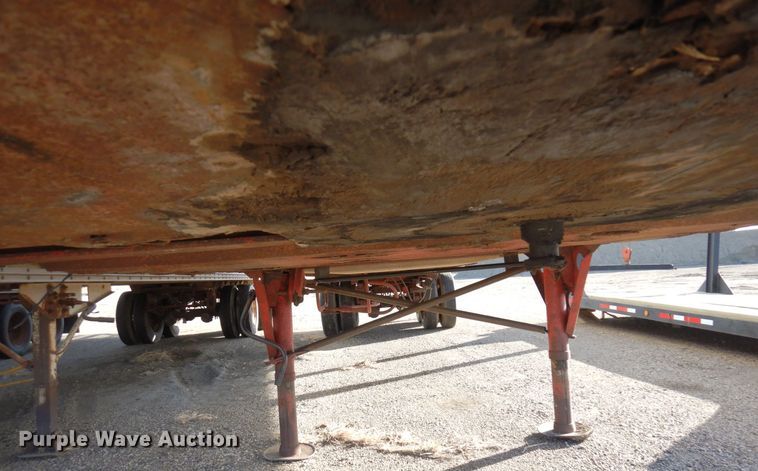 image for item AF9384 1977 Utility  dry van trailer