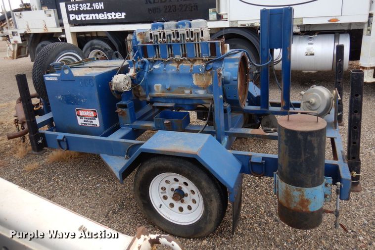 image for item AF9398 Deutz  six cylinder diesel engine