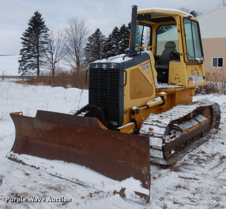 image for item AF9430 2001 John Deere 550H LGP  dozer