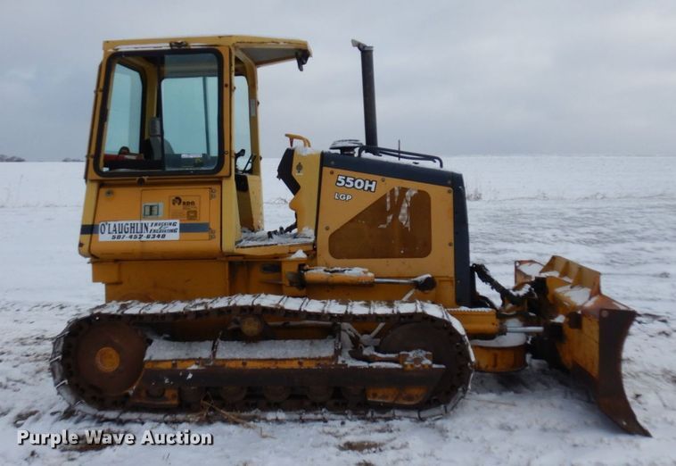 image for item AF9430 2001 John Deere 550H LGP  dozer