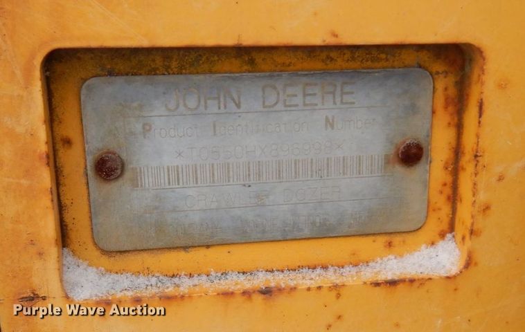 image for item AF9430 2001 John Deere 550H LGP  dozer