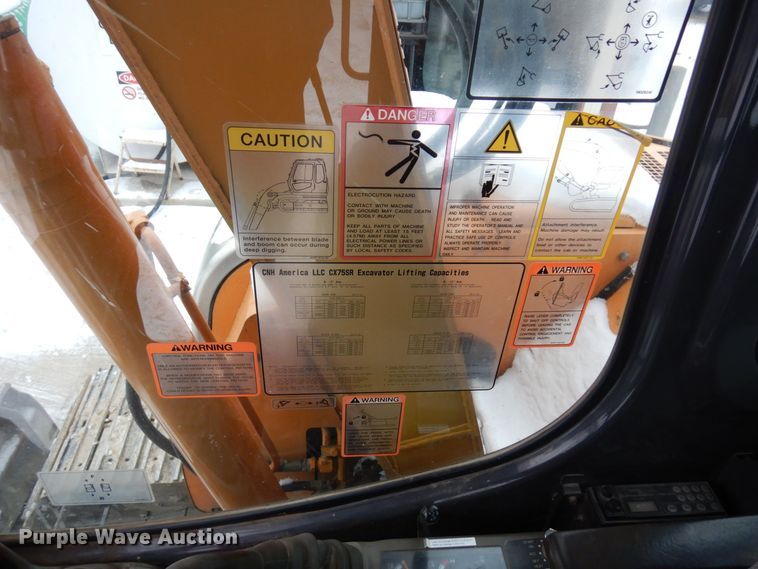 image for item AF9435 2006 Case CX75SR  excavator