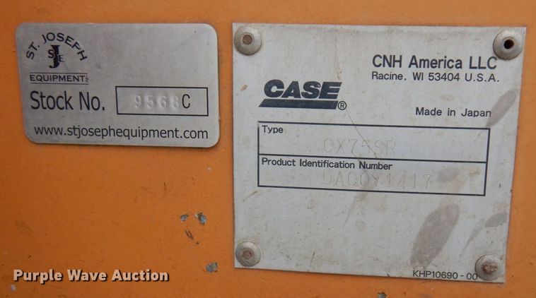 image for item AF9435 2006 Case CX75SR  excavator