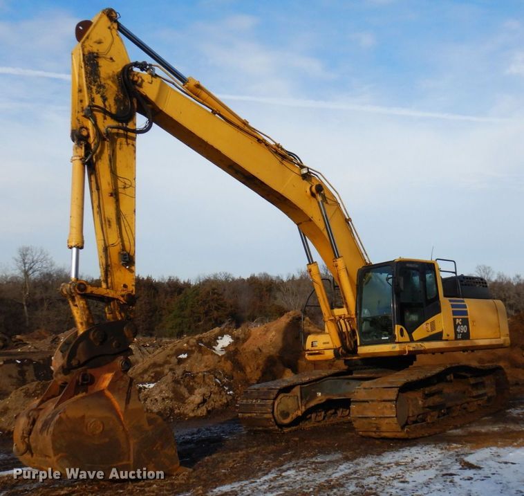 image for item AF9437 2013 Komatsu PC490LC-10  excavator