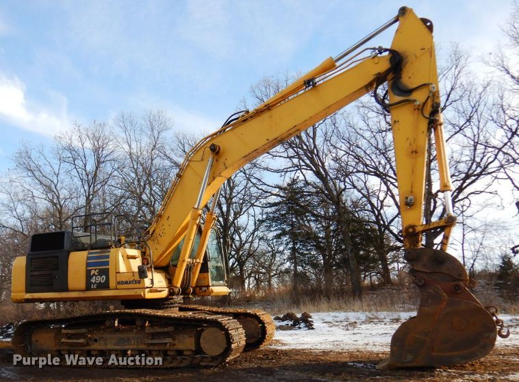 image for item AF9437 2013 Komatsu PC490LC-10  excavator