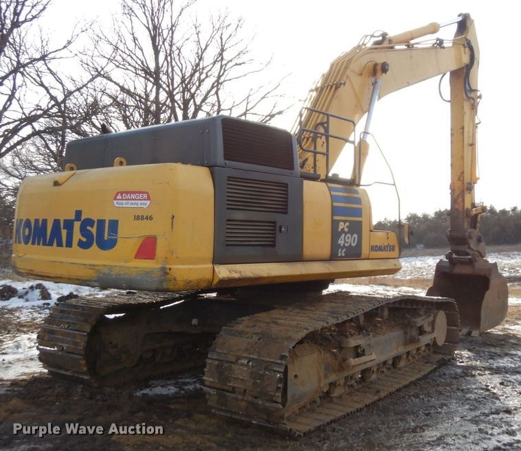 image for item AF9437 2013 Komatsu PC490LC-10  excavator