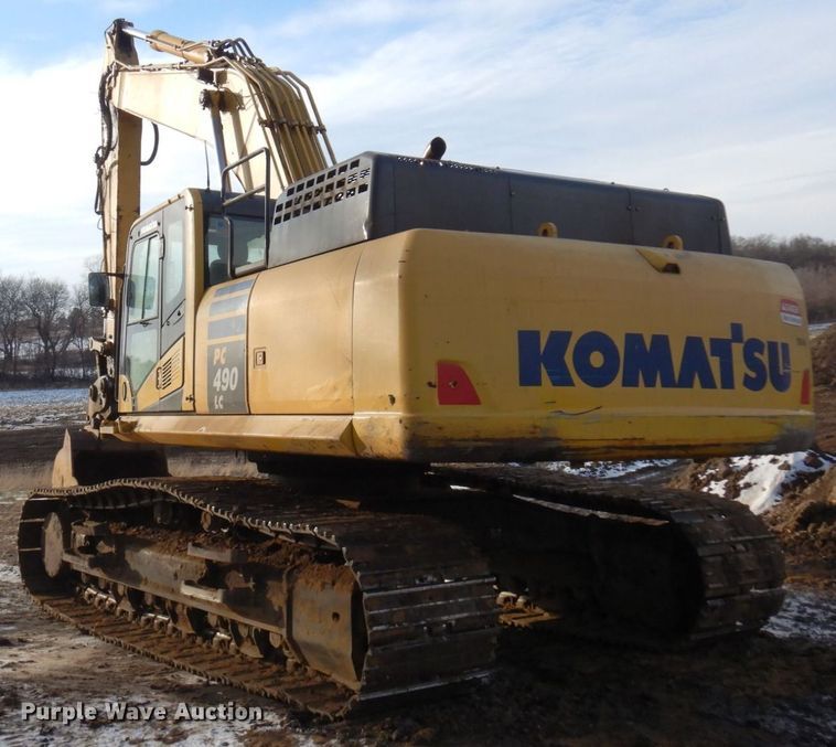 image for item AF9437 2013 Komatsu PC490LC-10  excavator