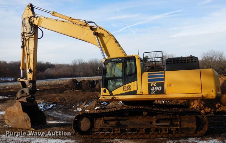 image for item AF9437 2013 Komatsu PC490LC-10  excavator