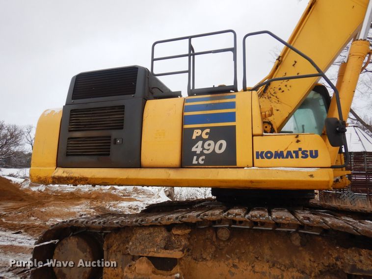 image for item AF9437 2013 Komatsu PC490LC-10  excavator