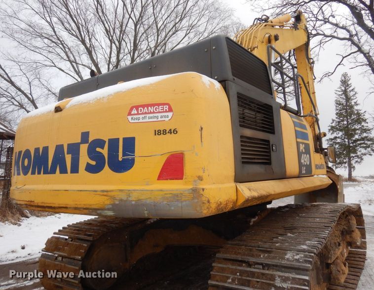 image for item AF9437 2013 Komatsu PC490LC-10  excavator