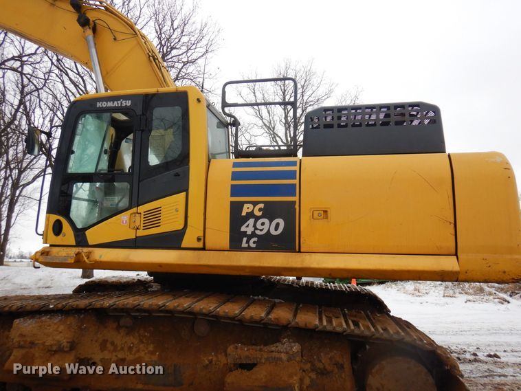 image for item AF9437 2013 Komatsu PC490LC-10  excavator