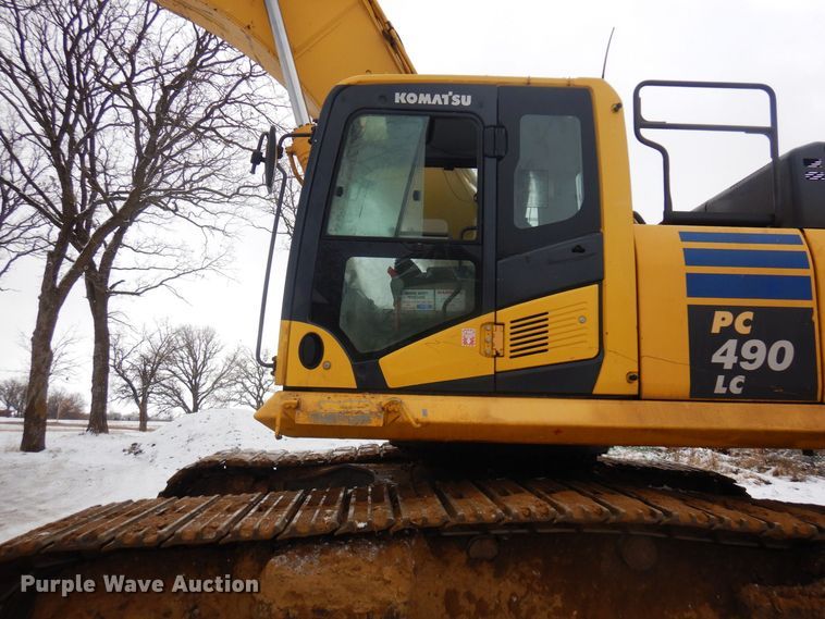 image for item AF9437 2013 Komatsu PC490LC-10  excavator