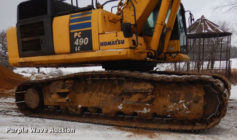 image for item AF9437 2013 Komatsu PC490LC-10  excavator
