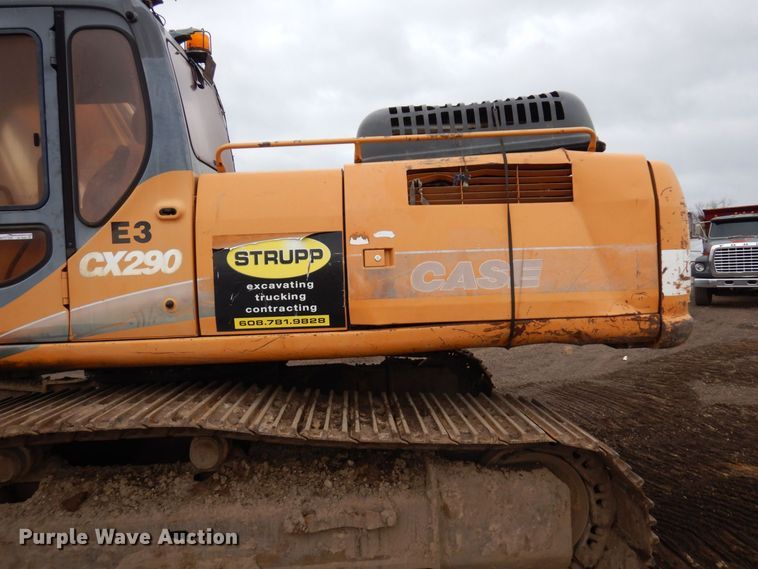 image for item AF9458 2003 Case CX290  excavator