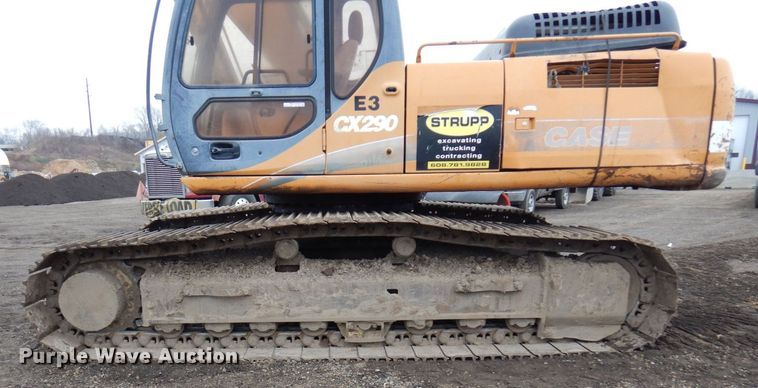 image for item AF9458 2003 Case CX290  excavator