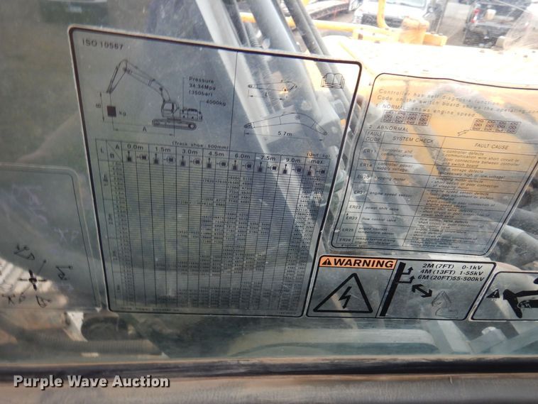 image for item AF9459 2002 Volvo EC210LC  excavator