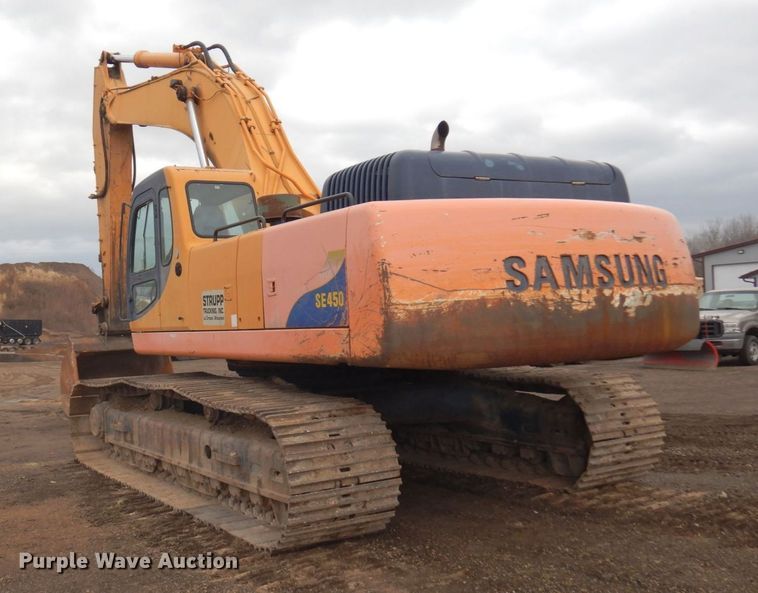 image for item AF9464 1999 Samsung SE450LC-3  excavator