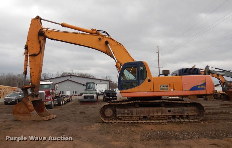 image for item AF9464 1999 Samsung SE450LC-3  excavator