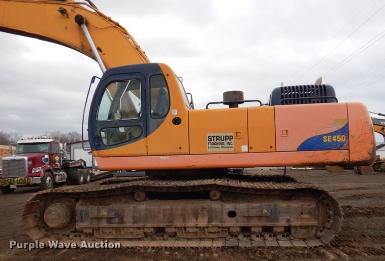 image for item AF9464 1999 Samsung SE450LC-3  excavator