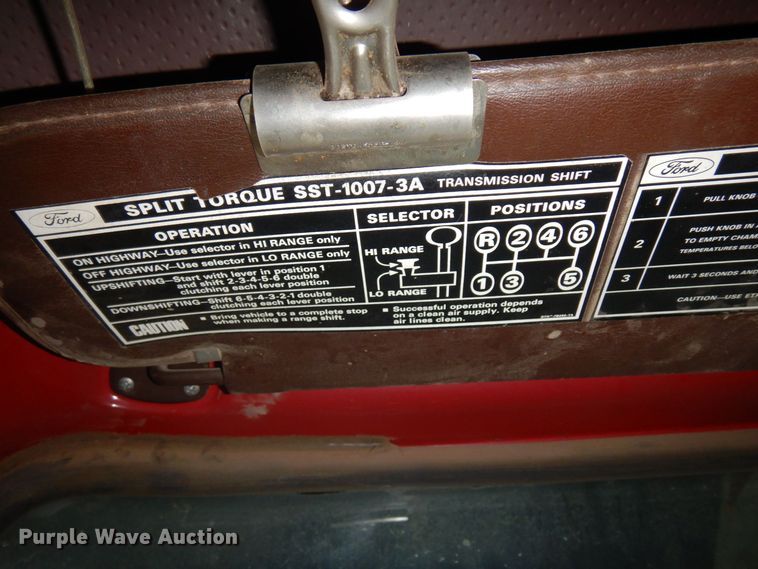 image for item AF9465 1979 Ford 9000  dump truck