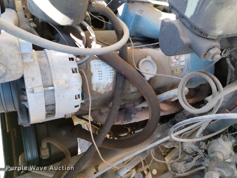 image for item DF8225 1981 Ford F800  utility / service truck with reel carrier