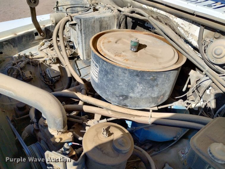 image for item DF8225 1981 Ford F800  utility / service truck with reel carrier