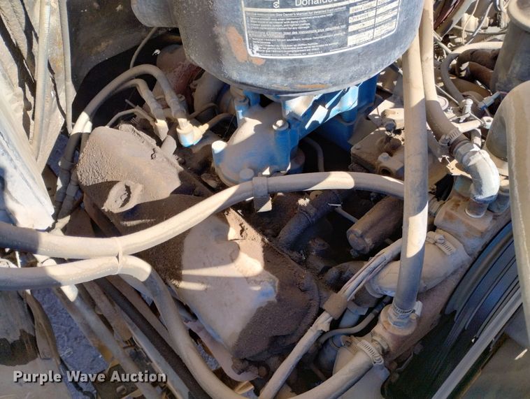 image for item DF8225 1981 Ford F800  utility / service truck with reel carrier