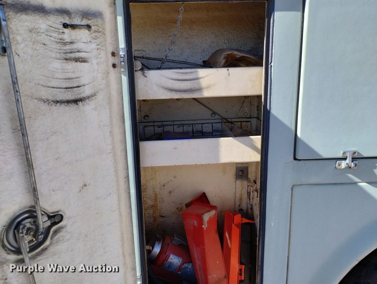 image for item DF8225 1981 Ford F800  utility / service truck with reel carrier