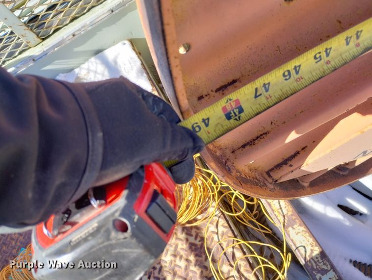 image for item DF8225 1981 Ford F800  utility / service truck with reel carrier