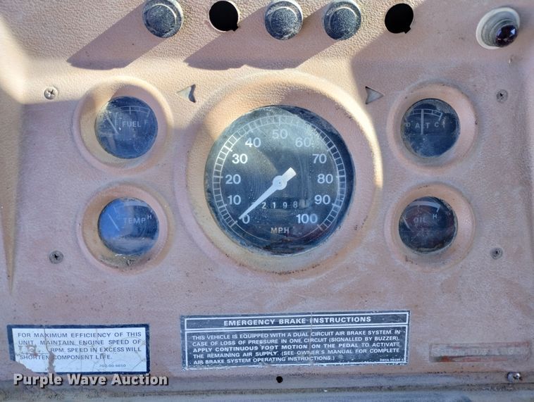 image for item DF8226 1976 Ford 8000  sewer rodder truck