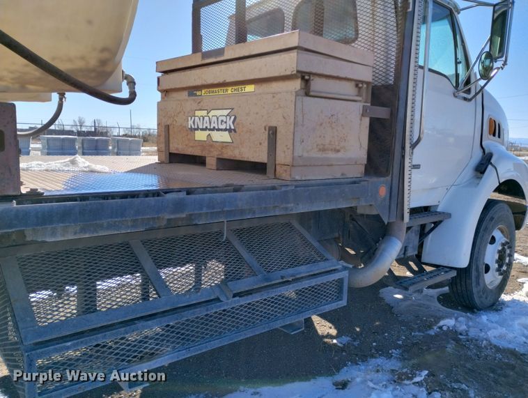 image for item DF8228 2002 Sterling L-Line  flatbed truck