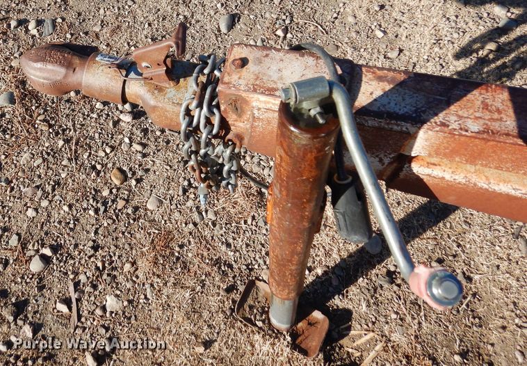 image for item DF8272 Shop built  pipe trailer