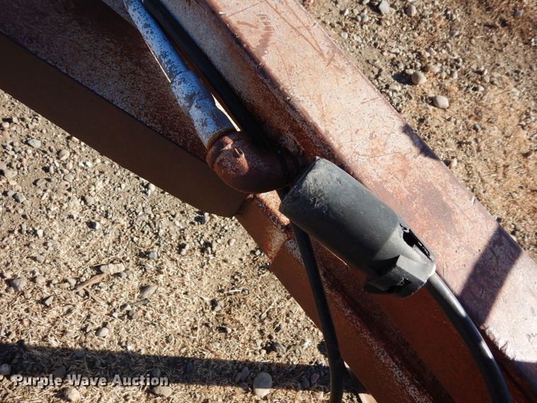 image for item DF8272 Shop built  pipe trailer