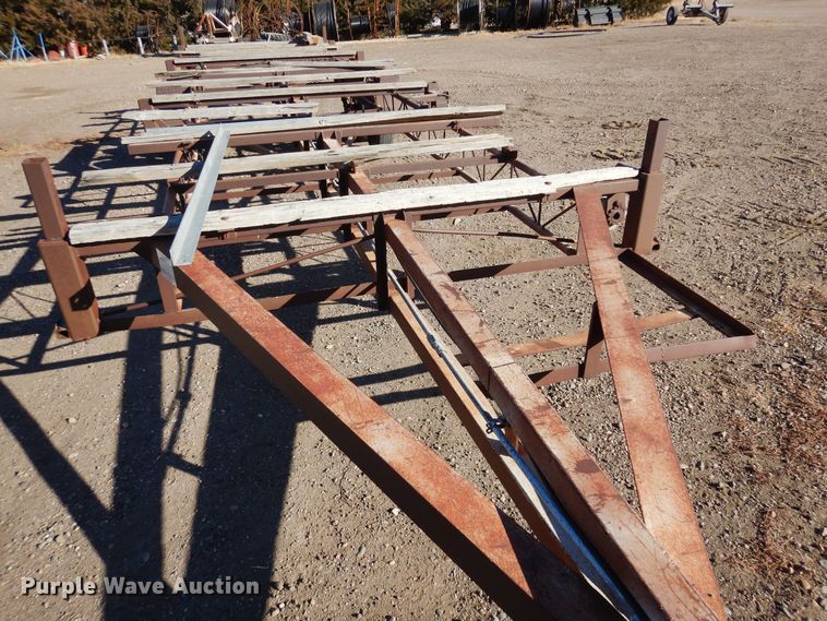 image for item DF8272 Shop built  pipe trailer