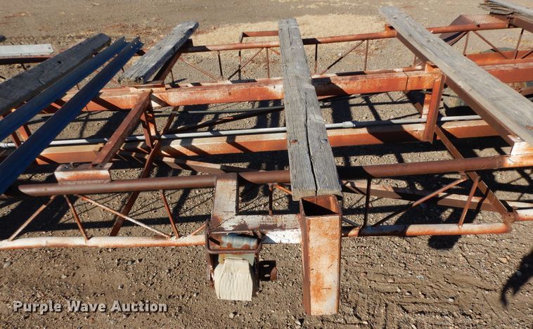 image for item DF8272 Shop built  pipe trailer