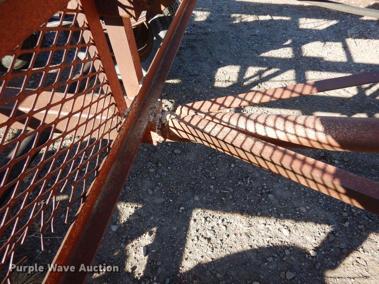 image for item DF8272 Shop built  pipe trailer