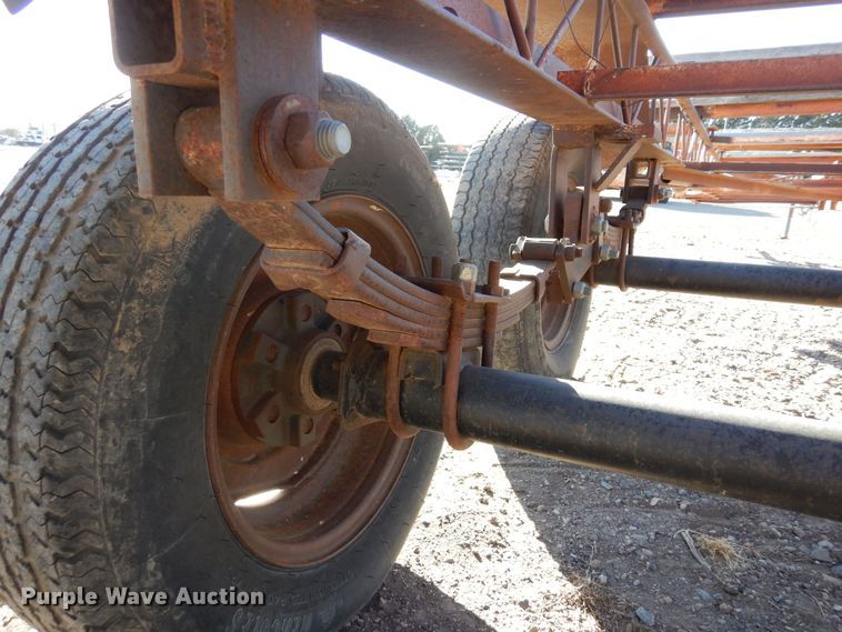 image for item DF8272 Shop built  pipe trailer