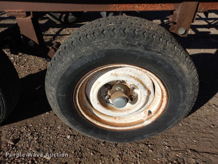 image for item DF8272 Shop built  pipe trailer